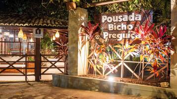 Front of property – evening/night