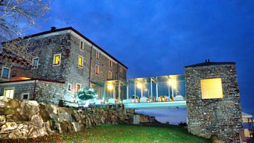 Front of property - evening/night