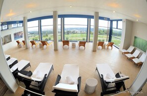 Behandlingsrom for par, badstue, boblebad, dampbad og tyrkisk bad/hamam