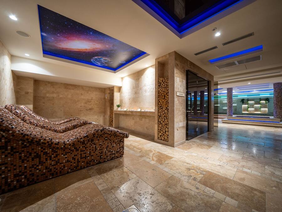 Turkish bath, aromatherapy, hot stone massages, deep-tissue massages