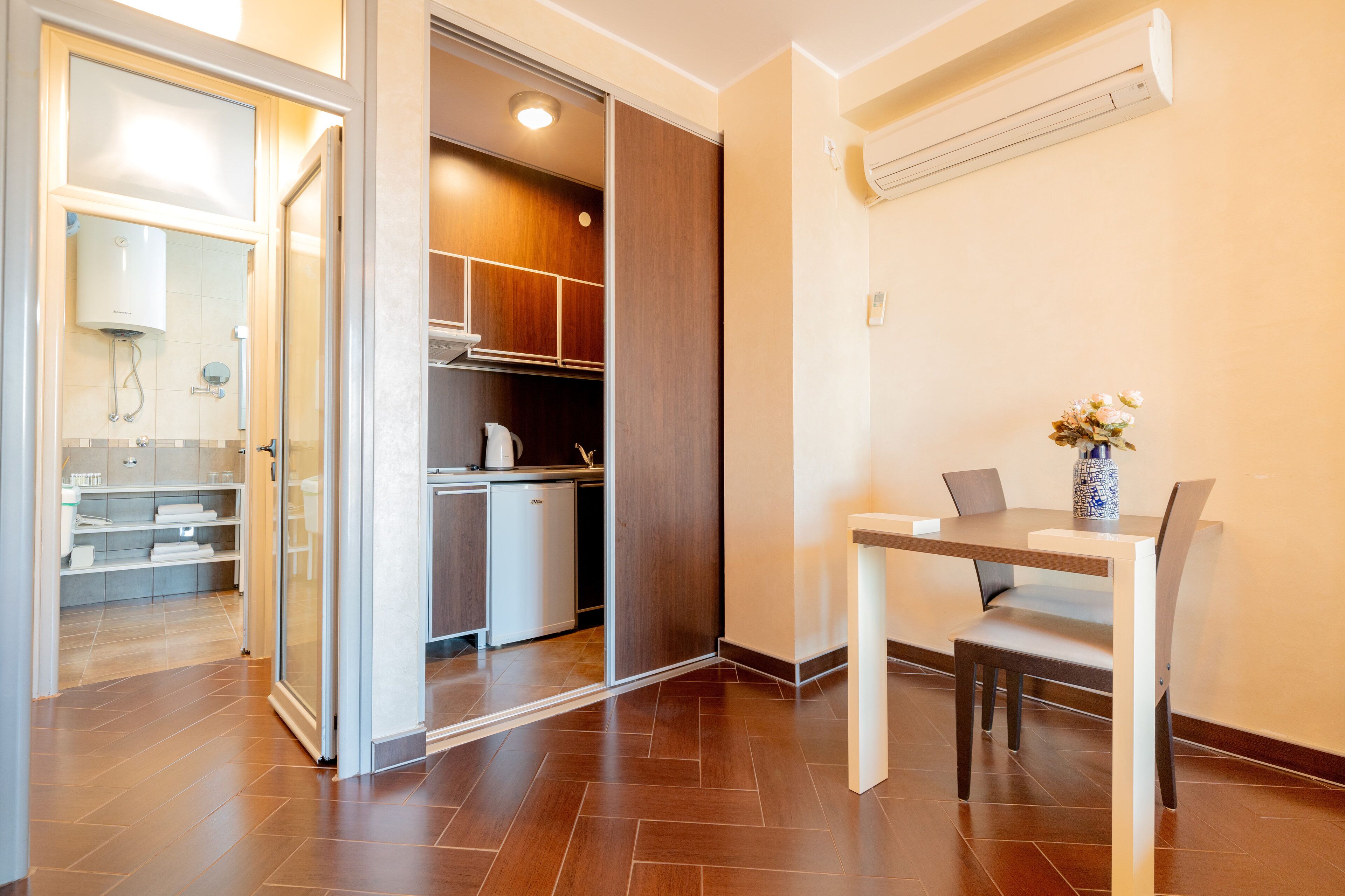 superior apartment | minibar, in-room safe, desk, blackout curtains