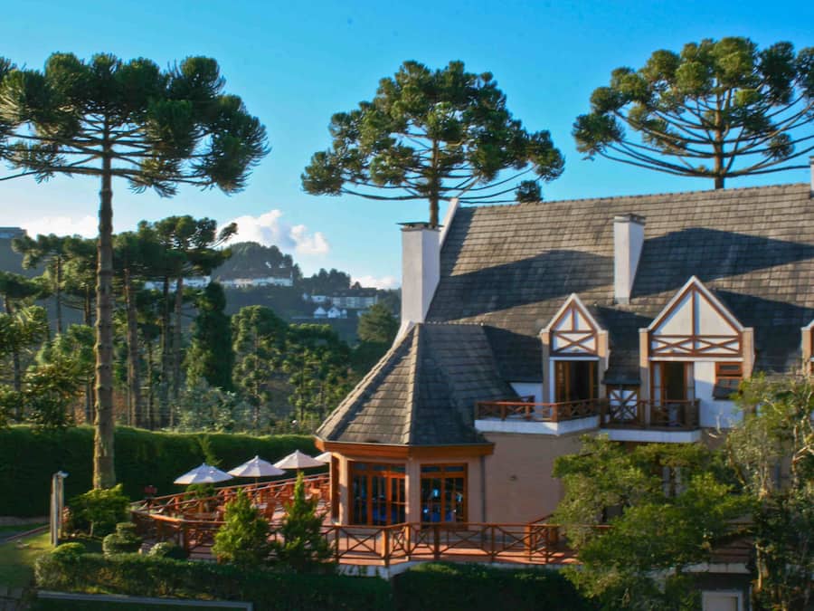 Vue depuis l’hébergement