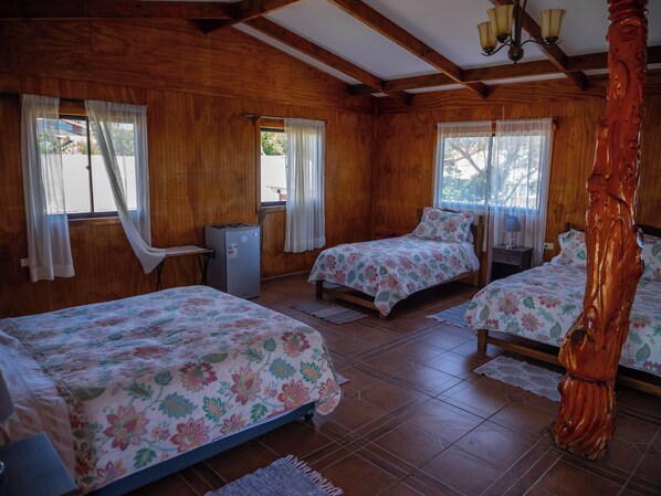 Family Room | 1 bedroom, premium bedding, down comforters, Select Comfort beds