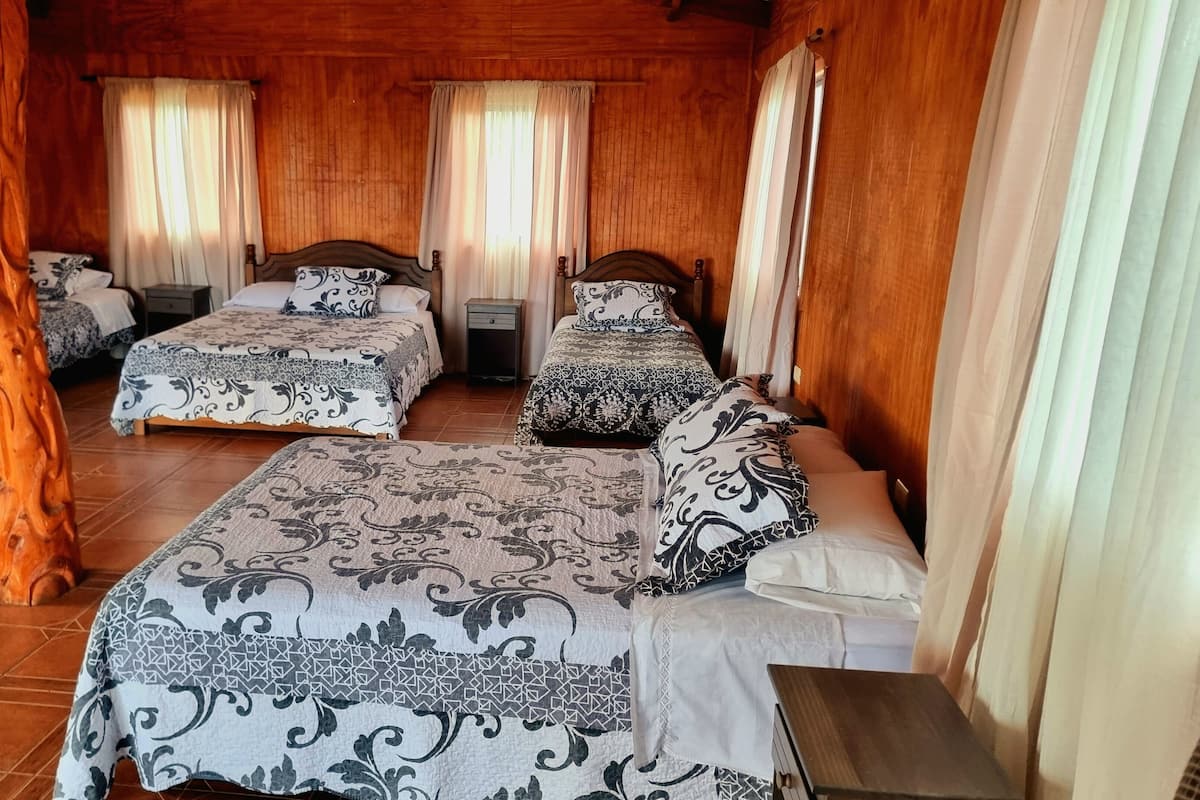 1 chambre, literie de qualité supérieure, couette en duvet d'oie