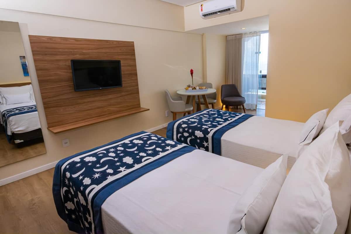 Een kluis op de kamer, gratis wifi, beddengoed
