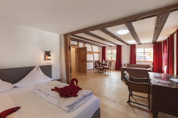 Apartamento exclusivo, 2 habitaciones | Caja fuerte, cortinas opacas, wifi gratis y ropa de cama