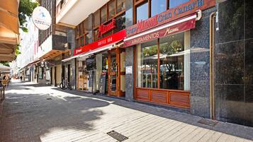 Entrada de l'allotjament