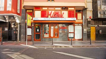 Façana frontal de l'allotjament