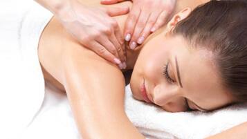 Deep-tissue massages, manicures and pedicures, massages