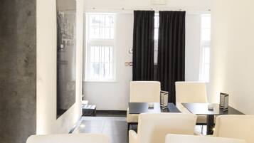 Sitteområde i lobbyen