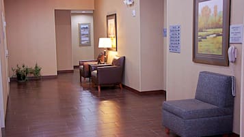 Sala de estar en el lobby