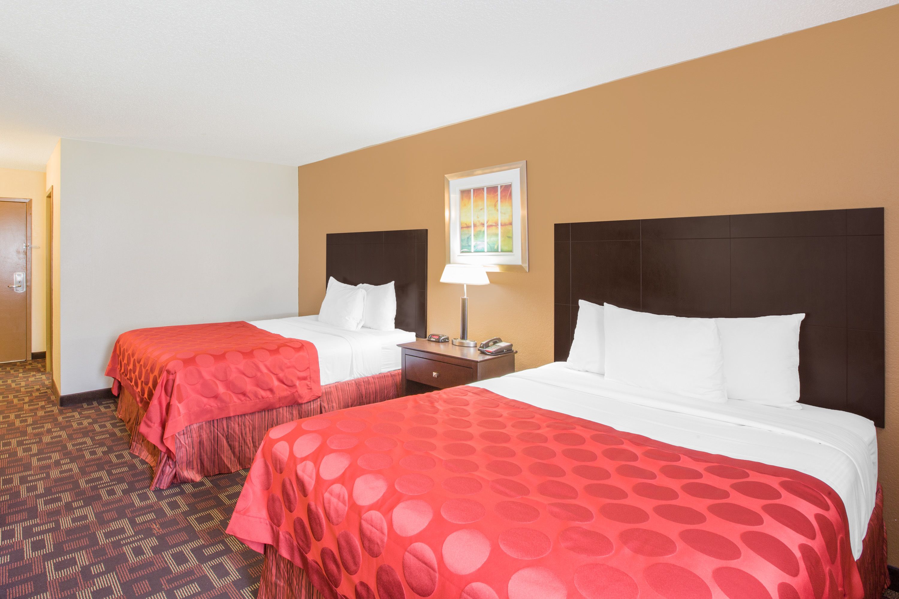 room, 2 queen beds, accessible, non smoking (mobility) | pillow-top beds, in-room safe, desk, iron/ironing board