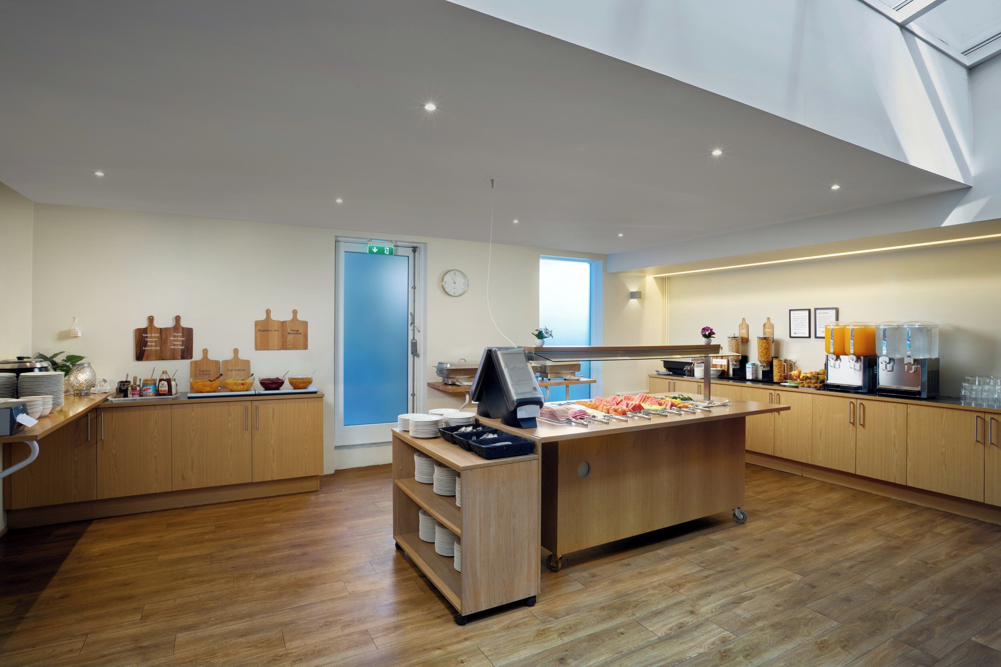 daily buffet breakfast (isk 1900 per person)