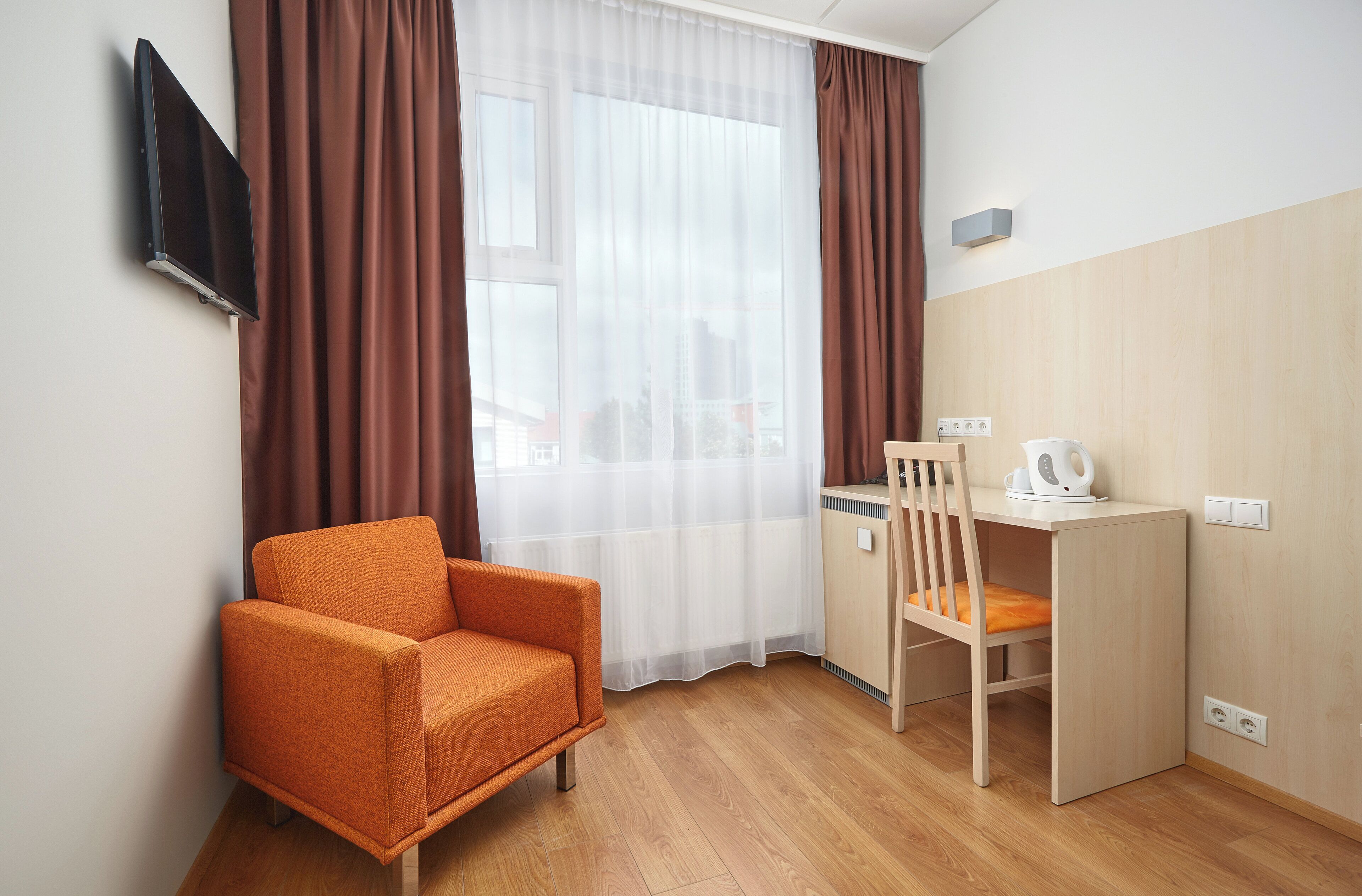 in-room safe, desk, blackout curtains, iron/ironing board