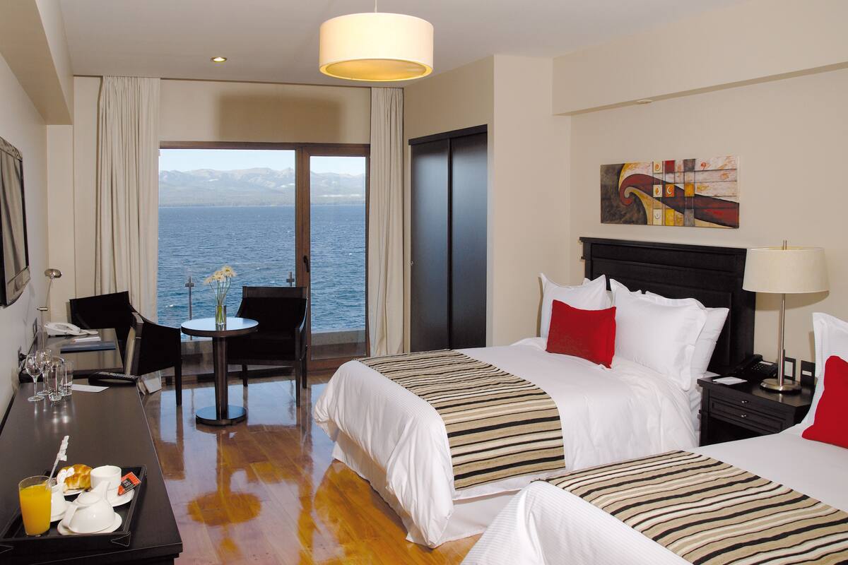 Junior suite, uitzicht op meer | Uitzicht op het meer