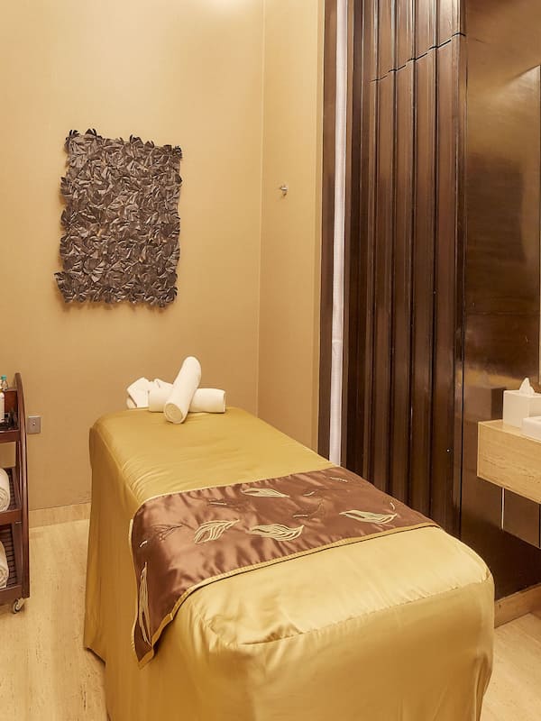 Espace de soins pour les couples, sauna, bain à remous, hammam