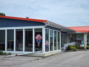 Entrada de la propiedad