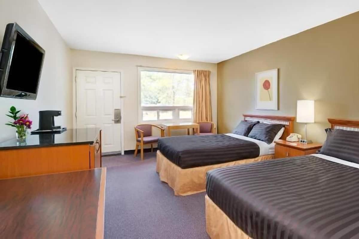 Rideaux dâobscurcissement, fer et planche Ă repasser