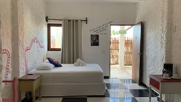 Habitación estándar, 1 cama matrimonial | Ropa de cama
