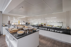 Morgenmadsbuffet hver dag mod et gebyr