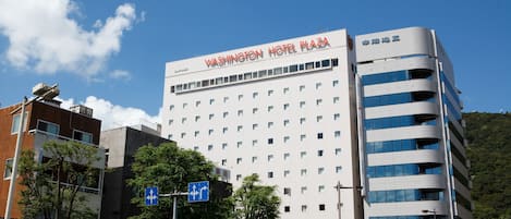 Façade de l’hébergement