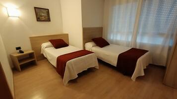 Desk, cribs/infant beds, rollaway beds, free WiFi