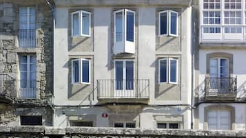 Façana frontal de l'allotjament