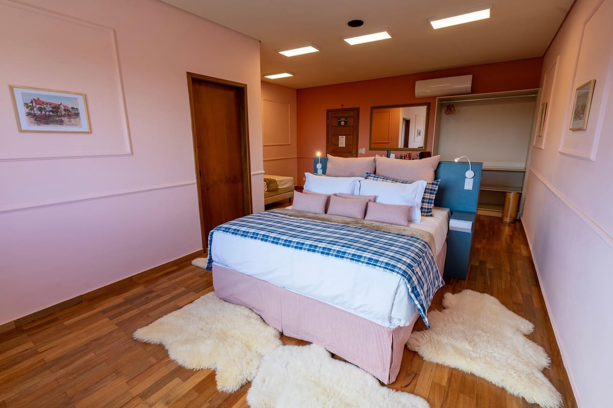 1 habitación, ropa de cama de alta calidad y cubrecamas