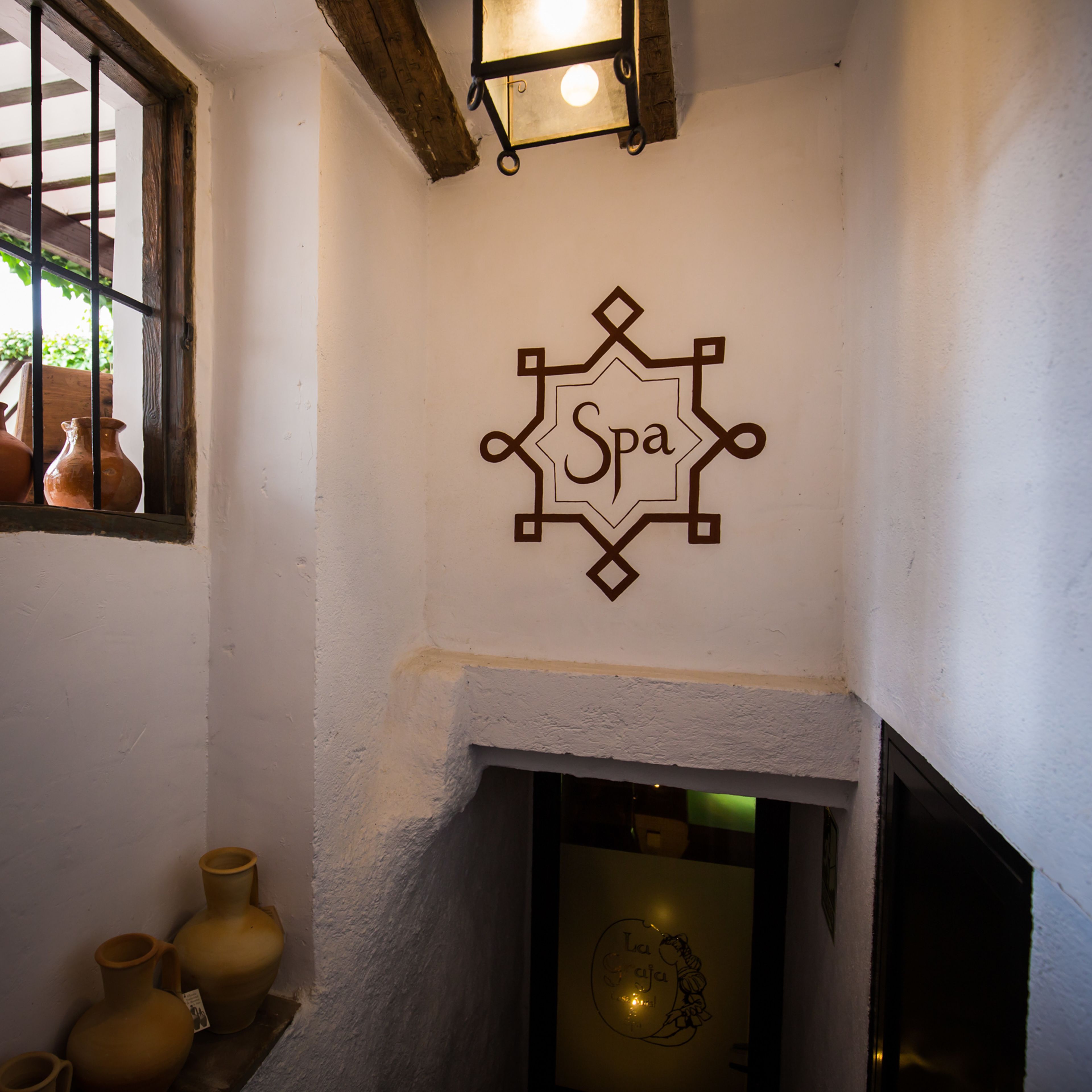 Een stoombad, een Turks bad/hammam, lichaamsbehandelingen