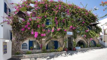 Fassade der Unterkunft