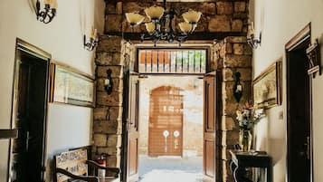 Interior entrance