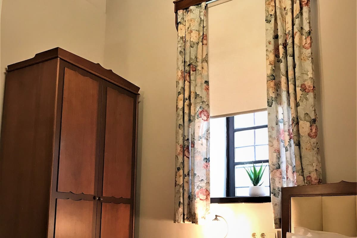 Standaard eenpersoonskamer, 1 eenpersoonsbed, niet-roken, uitzicht op stad | Luxe beddengoed, individueel gedecoreerd, individueel gemeubileerd