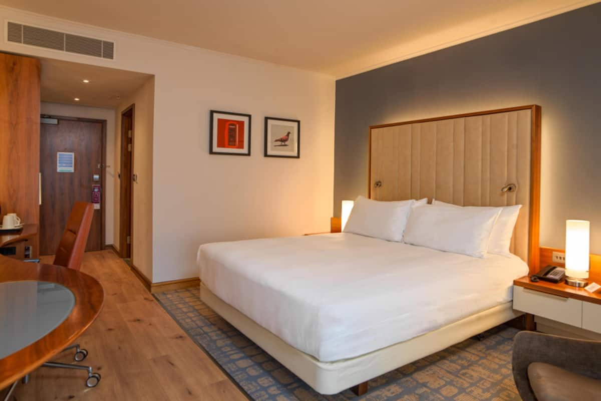 Minibar, in-room safe, desk, laptop workspace