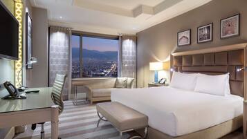 Zimmer, 1 King-Bett, barrierefrei | Wohnbereich