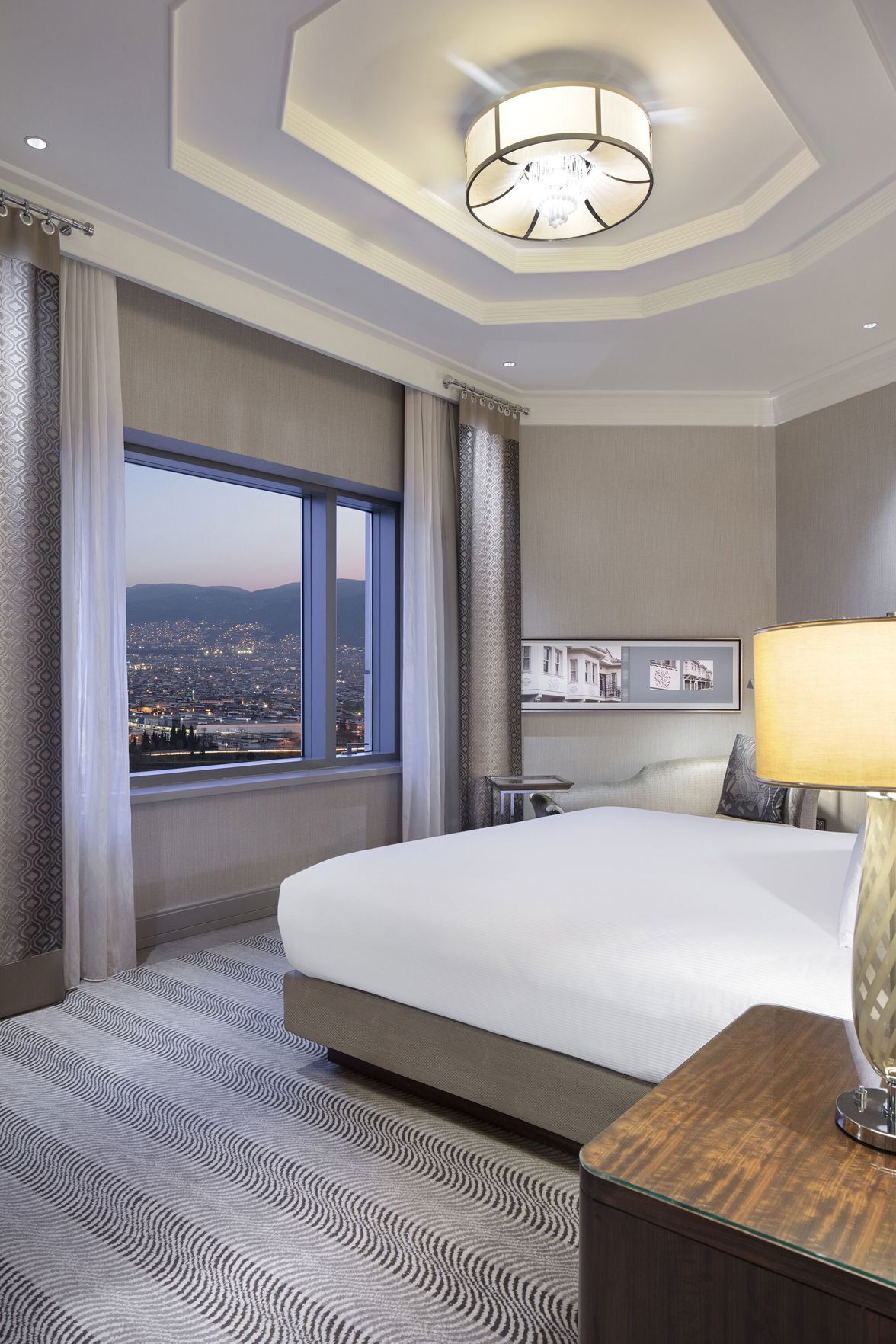 Premium bedding, in-room safe, desk, soundproofing