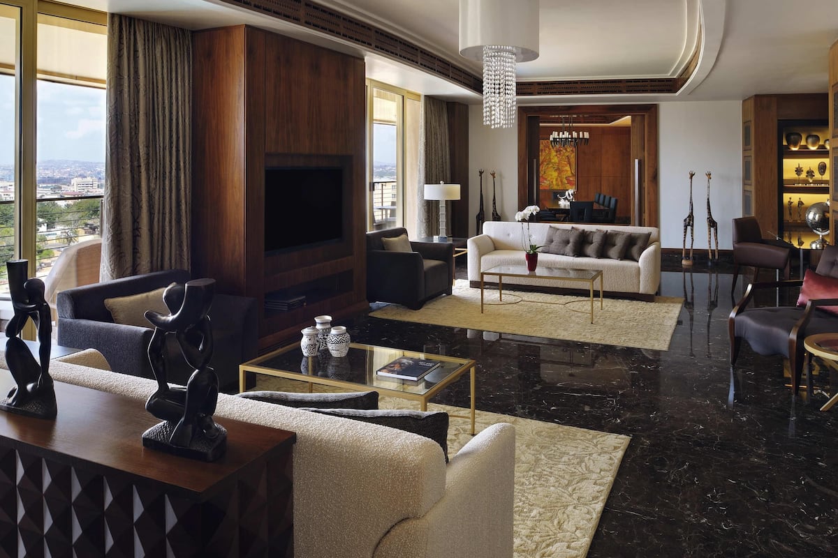 Presidential Suite | Premium bedding, minibar, in-room safe, individually furnished