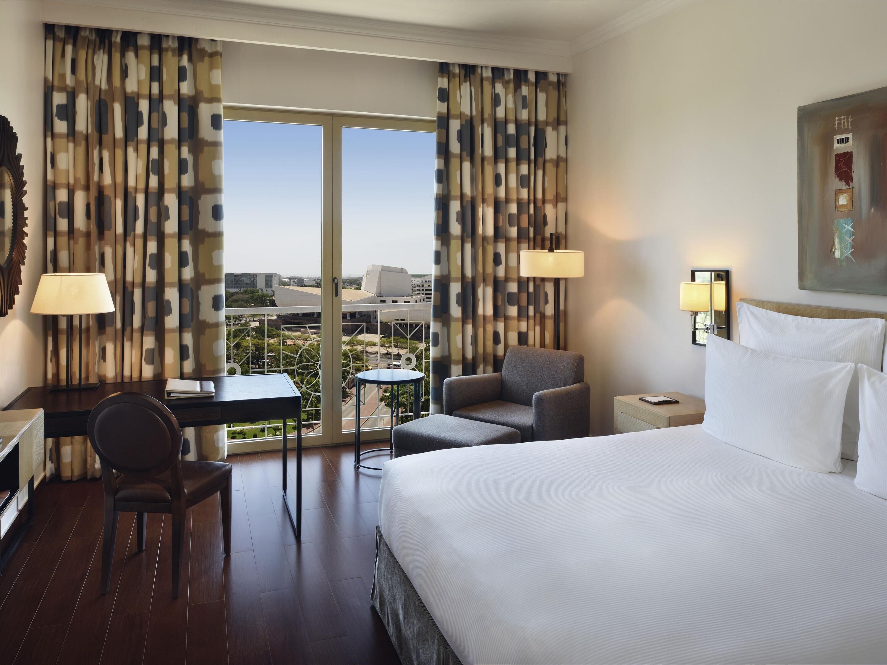 Premium-sengetøj, minibar, pengeskab på værelset, individuel indretning