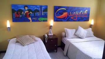 Standard Twin Room, 2 Twin Beds | Minibar, in-room safe, individually furnished, desk