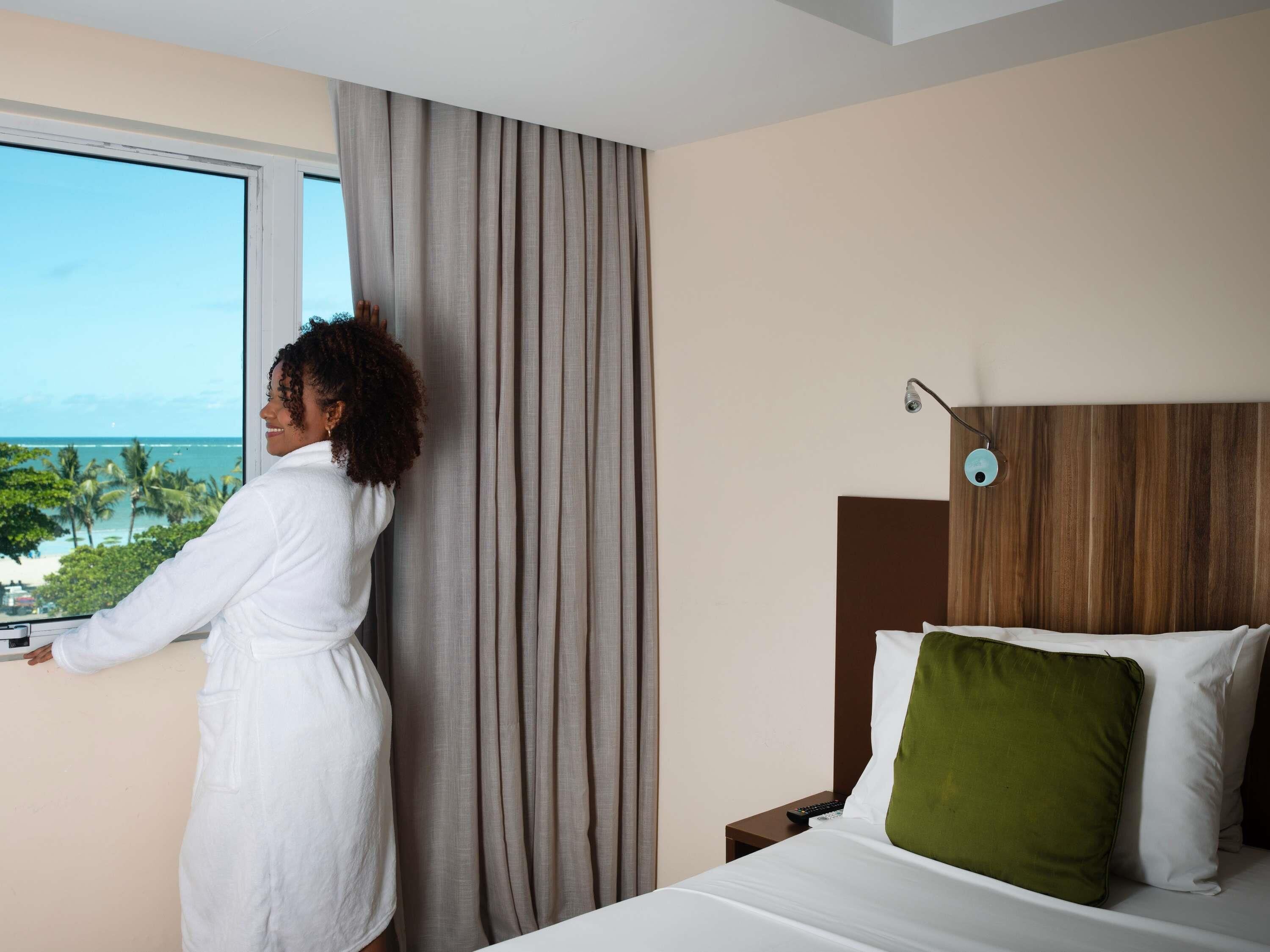 Chambre Supérieure, 1 lit double, vue mer