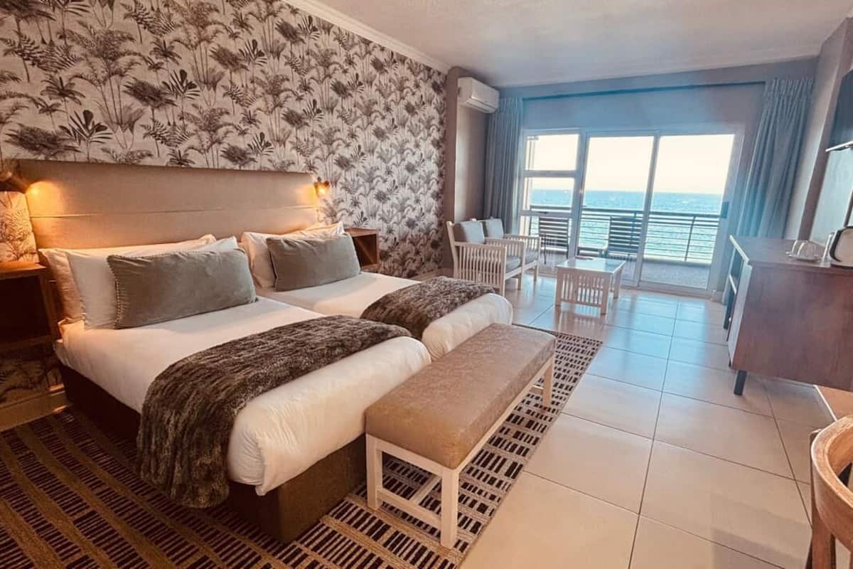 Superior Twin Room, 2 Twin Beds, Beach View, Beachfront | In-room safe, desk, blackout drapes, iron/ironing board (on request)