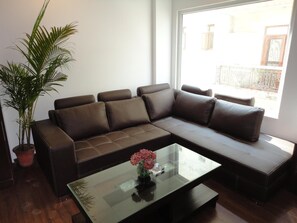 Flat-screen TV - Hotel Divine Paradise (New Delhi)