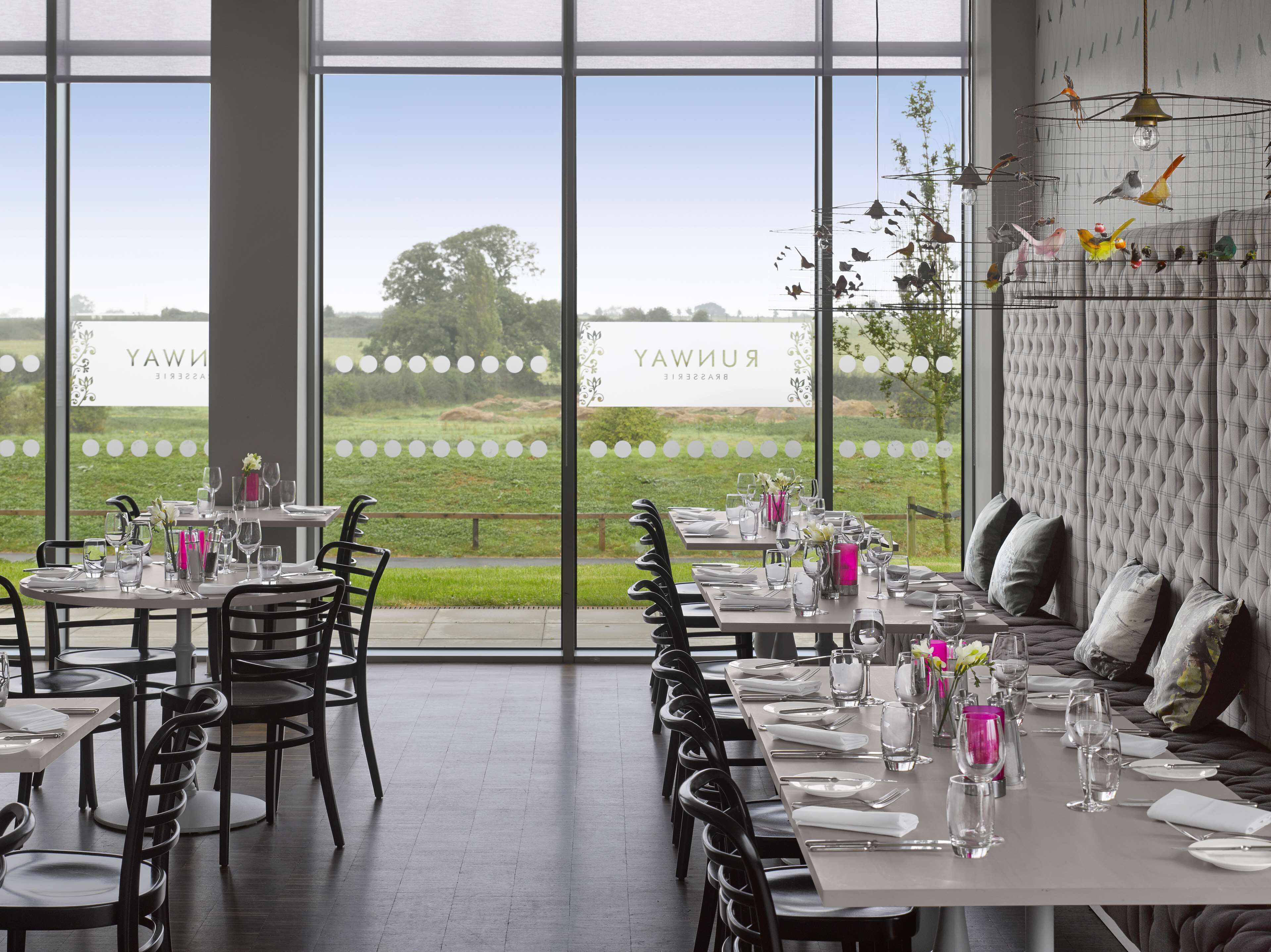 breakfast and dinner served, international cuisine