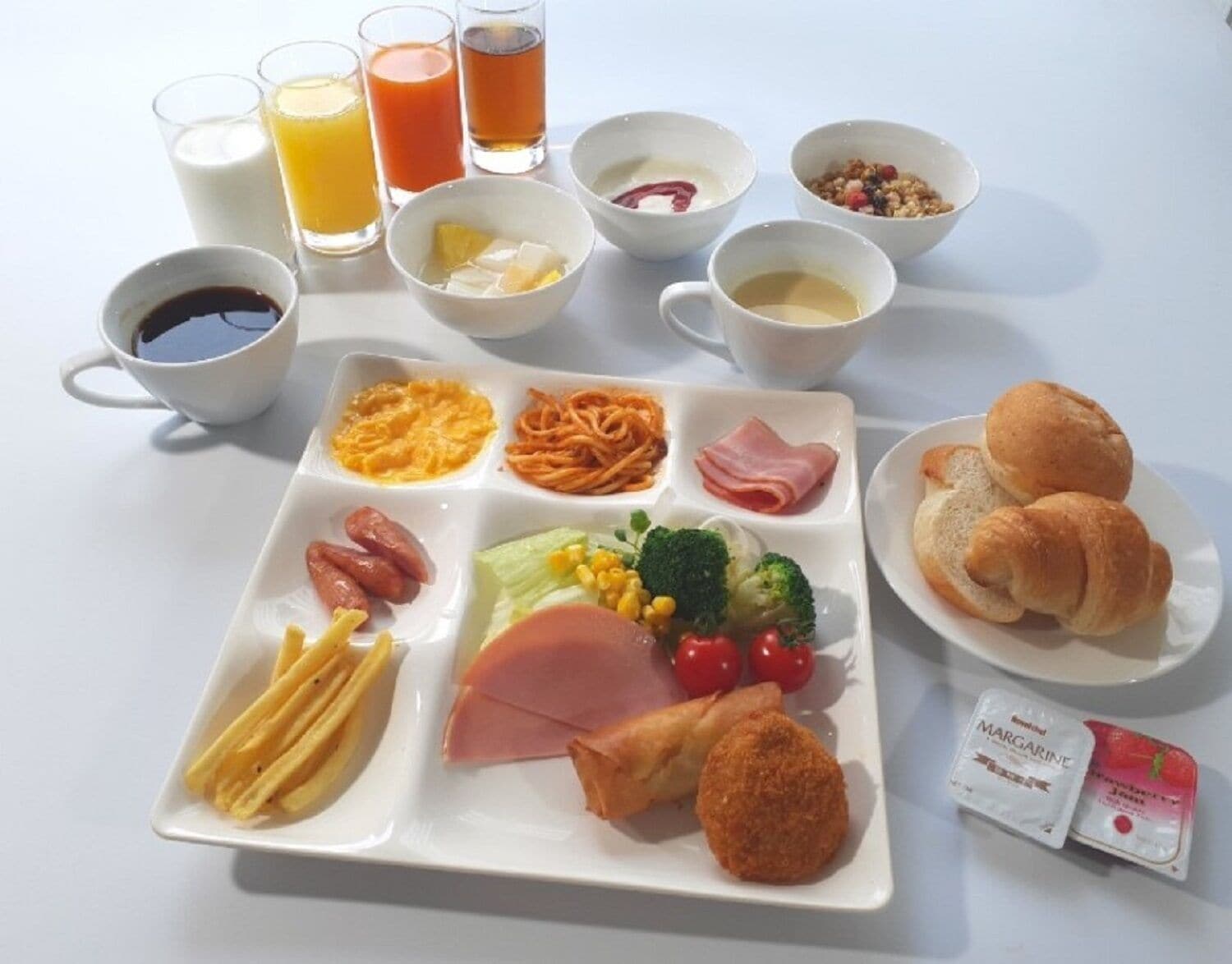 朝食ビュッフェ