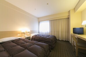 Down duvets, desk, iron/ironing board, free WiFi - Yonago Washington Hotel Plaza (Yonago)