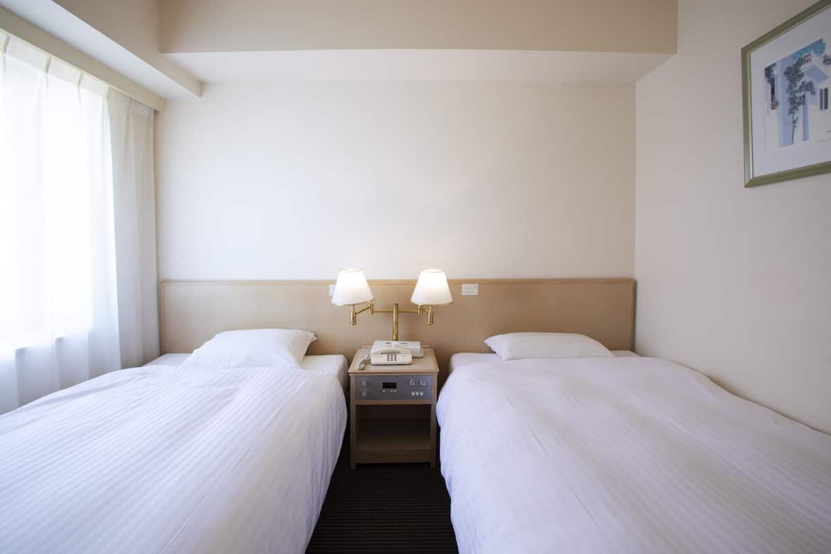 Desk, blackout drapes, iron/ironing board, free WiFi