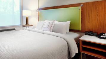 Pillowtop beds, in-room safe, desk, laptop workspace