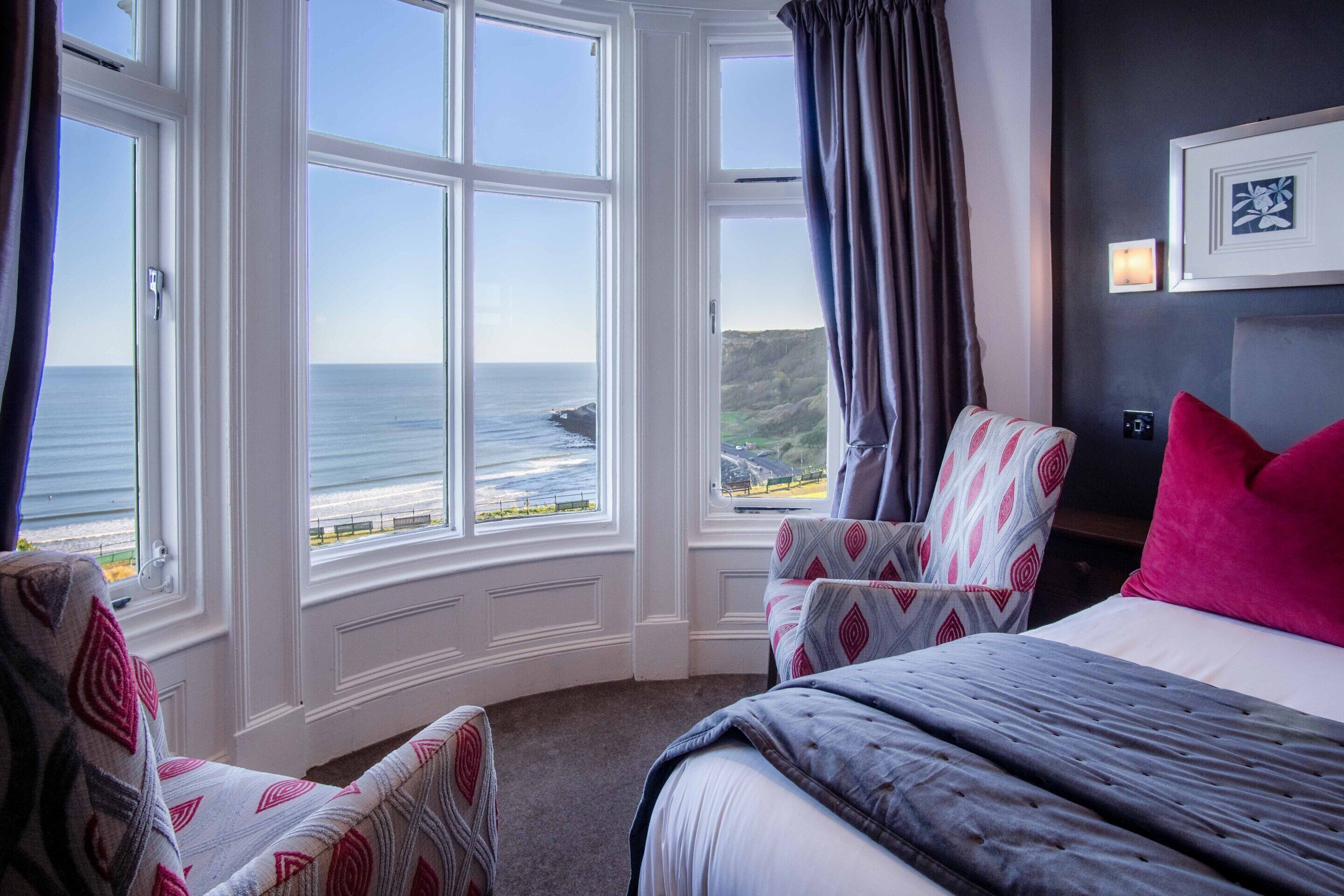 Deluxe Double Room, Ensuite, Sea View