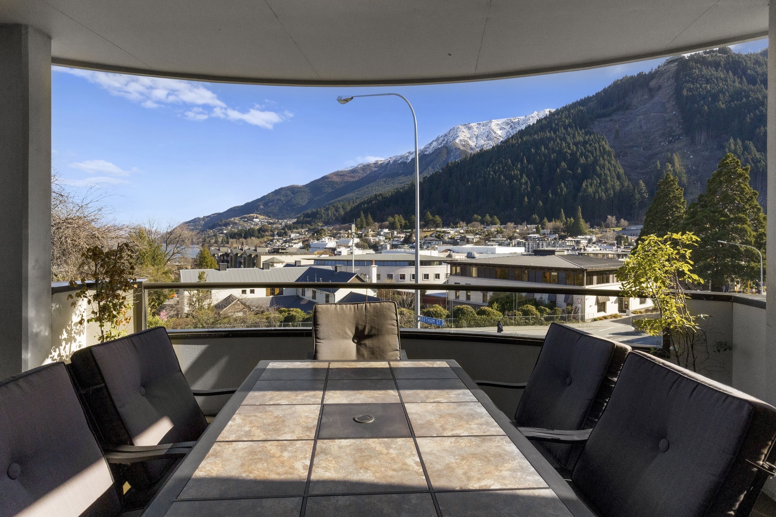 Apartamento, 3 quartos, vista para a montanha | Vista da sacada