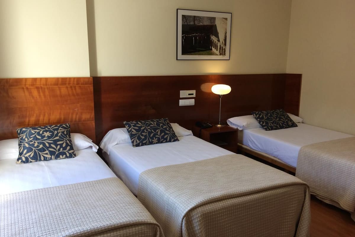 triple room | desk, blackout curtains, free wifi, bed sheets