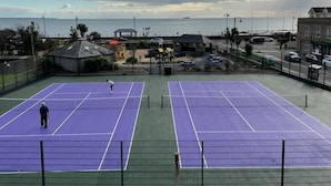 Twin Room | View from room - Duporth Guest House (Penzance)